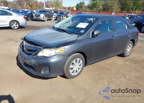 2011 Toyota Corolla Le from USA, damaged, VIN JTDBU4EE2B9156712